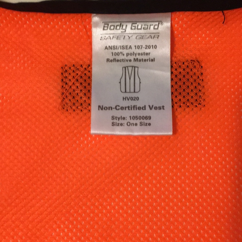 Body Guard Safety Gear Non-Certified Vest - Picture 4 of 7
